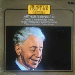 Chopin, Arthur Rubinstein 2. Klavierkonzert F Moll / Große Fantasie Über Polnische Lieder Виниловая пластинка Chopin, Arthur Rubinstein 2. Klavierkonzert F Moll / Große Fantasie Über Polnische Lieder Виниловая пластинка