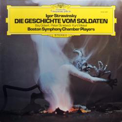 STRAWINSKY Die Geschichte Vom Soldaten Виниловая пластинка 
