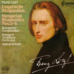 LISZT Ungarische Rapsodien = Hungarian Rapsodies Nos.1-6 Фирменный CD 