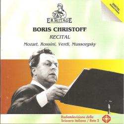 BORIS CHRISTOFF RECITAL Фирменный CD BORIS CHRISTOFF RECITAL Фирменный CD