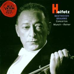 Heifetz Beethoven, Brahms, Munch Concertos Фирменный CD Heifetz Beethoven, Brahms, Munch Concertos Фирменный CD
