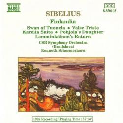 SIBELIUS Finlandia • Swan Of Tuonela • Valse Triste • Karelia Suite • Pohjola's Daughter • Lemminkäinen's Return Фирменный CD 