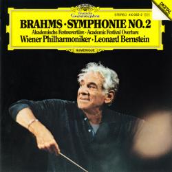 Brahms, Leonard Bernstein Symphonie No.2 · Akademische Festouvertüre = Academic Festival Overture Фирменный CD 