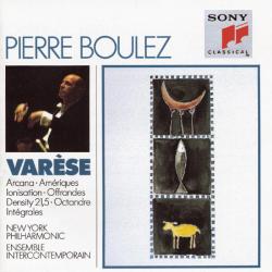 Varèse - Pierre Boulez Arcana • Amériques • Ionisation • Offrandes • Density 21.5 • Octandre • Intégrales Фирменный CD Varèse - Pierre Boulez Arcana • Amériques • Ionisation • Offrandes • Density 21.5 • Octandre • Intégrales Фирменный CD