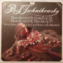 TSCHAIKOWSKY Klavierkonzert Nr. 1 B-Moll, Op. 23 / Klavierkonzert Nr. 3 Es-Dur, Op. 75 Виниловая пластинка 