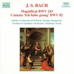 BACH Magnificat BWV 243 / Cantata 'Ich Habe Genug' BWV 82 Фирменный CD 