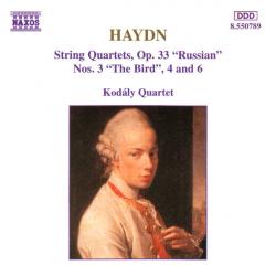 HAYDN String Quartets Op. 33 "Russian" Nos. 3 "The Bird", 4 And 6 Фирменный CD 