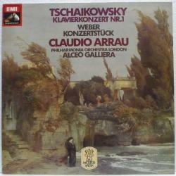 TSCHAIKOWSKY   WEBER Tschaikowsky - Klavierkonzert Nr. 1 - Weber - Konzertstück Виниловая пластинка 