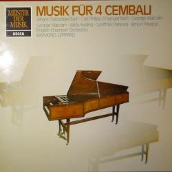 ENGLISH CHAMBER ORCHESTRA MUSIK FUR 4 CEMBALI Виниловая пластинка ENGLISH CHAMBER ORCHESTRA MUSIK FUR 4 CEMBALI Виниловая пластинка