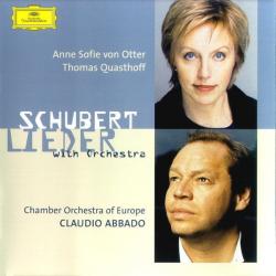 SCHUBERT Lieder With Orchestra Фирменный CD 