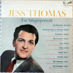 JESS THOMAS Ein Sängerportrait Виниловая пластинка JESS THOMAS Ein Sängerportrait Виниловая пластинка