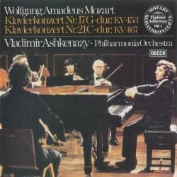 MOZART Klavierkonzert Nr. 17 G-dur, Kv 453 - Klavierkonzert Nr. 21 C-dur , Kv 467 Виниловая пластинка 
