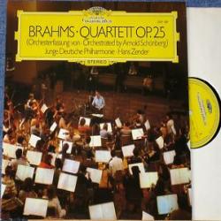 BRAHMS Quartett Op. 25 (Orchesterfassung von = Orchestrated by Arnold Schönberg) Виниловая пластинка 