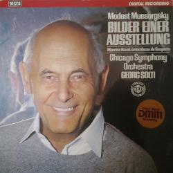 MUSSORGSKY   RAVEL   SOLTI Bilder Einer Ausstellung / Le Tombeau De Couperin Виниловая пластинка 