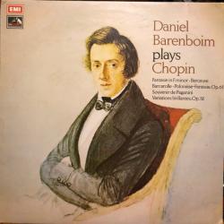 CHOPIN Fantasie In F Minor • Berceuse • Barcarolle • Polonaise-Fantasie, Op. 61 • Souvenir De Paganini • Variations Brillantes, Op. 12 Виниловая пластинка 