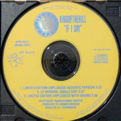 Kingofthehill If I Say Фирменный CD 
