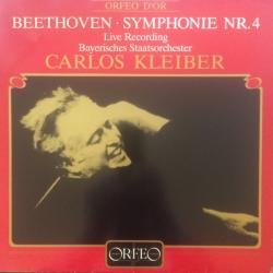BEETHOVEN, CARLOS KLIEBER Symphonie Nr. 4 – Live Recording Виниловая пластинка 