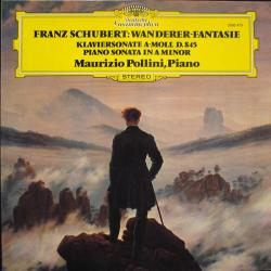 Franz Schubert - Maurizio Pollini Wanderer-Fantasie / Klaviersonate A-moll D. 845 - Piano Sonata In A Minor Виниловая пластинка 