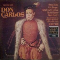 VERDI Don Carlos - Auszüge Виниловая пластинка 