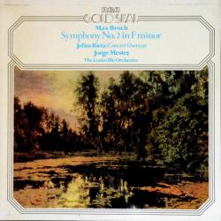 MAX BRUCH Max Bruch Symphony No.2 In F Minor - Julius Rietz: Concert Overture Виниловая пластинка 