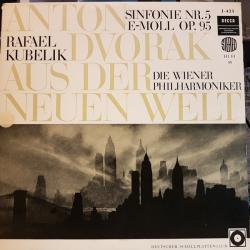 DVORAK Symphonie Nr. 5 E- Moll Op.95 »Aus Der Neuen Welt« Виниловая пластинка 