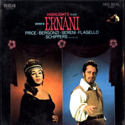 VERDI Highlights From Verdi's Ernani Виниловая пластинка 