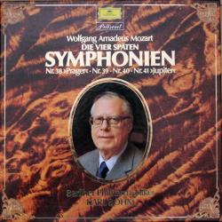 MOZART Die Vier Späten Symphonien Nr 38 Prager, Nr. 39, Nr.40, Nr. 41 Jupiter LP-BOX 