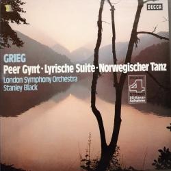 GRIEG Peer Gynt • Lyrische Suite • Norwegischer Tanz Виниловая пластинка 
