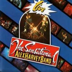 SENSATIONAL ALEX HARVEY BAND LIVE Виниловая пластинка 