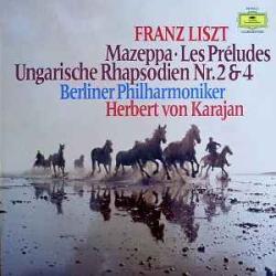 LISZT LES PRELUDES UNGARISCHE RHAPSODIEN NR. 2+4 MAZEPPA Виниловая пластинка LISZT LES PRELUDES UNGARISCHE RHAPSODIEN NR. 2+4 MAZEPPA Виниловая пластинка