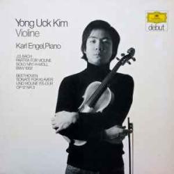 YONG UCK KIM BACH PARTITA NR. 1  BEETHOVEN SONATE OP. 12 NR. 3 Виниловая пластинка 