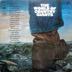 VARIOUS WORLD OF COUNTRY GIANTS Виниловая пластинка 
