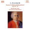 Sonatas For Flute And Harpsichord WQ. 83 - 87