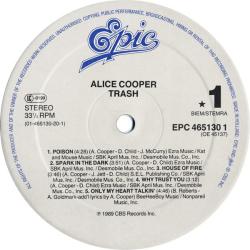 ALICE COOPER Trash Виниловая пластинка 