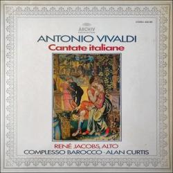 VIVALDI CANTATE ITALIANE Виниловая пластинка 