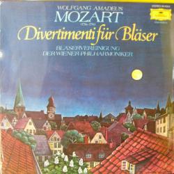 MOZART Divertimenti Für Bläser Виниловая пластинка 