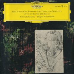 HINDEMITH Symphonische Tänze Für Orchester / Sinfonie »Mathis Der Maler« Виниловая пластинка 