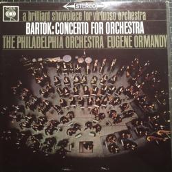 BARTOK CONCERTO FOR ORCHESTRA Виниловая пластинка 