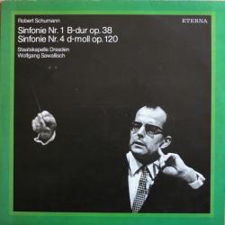 SCHUMANN Sinfonie Nr. 1 B-dur Op. 38 / Sinfonie Nr. 4 D-moll Op. 120 Виниловая пластинка 