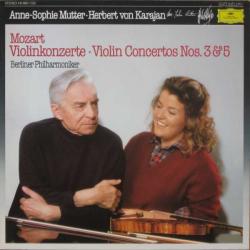 MOZART Violinkonzerte = Violin Concertos Nos. 3 & 5 Виниловая пластинка 