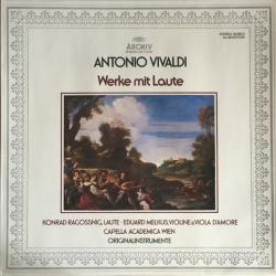 VIVALDI Werke Mit Laute Виниловая пластинка 
