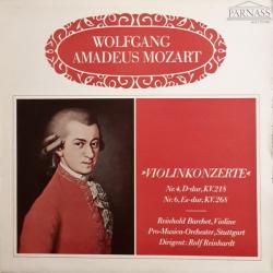 MOZART »Violinkonzerte« Nr. 4, D-Dur, KV.218 / Nr. 6, Es-Dur, KV.268 Виниловая пластинка 