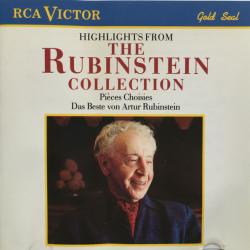 ARTHUR RUBINSTEIN Highlights From The Rubinstein Collection Фирменный CD 