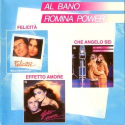 AL BANO & ROMINA POWER Felicità / Che Angelo Sei / Effetto Amore Фирменный CD 