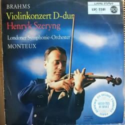 BRAHMS Violinkonzert D-dur Виниловая пластинка 