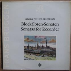 TELEMANN Blockflöten-Sonaten Sonatas For Recorder Виниловая пластинка 