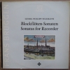 Blockflöten-Sonaten Sonatas For Recorder