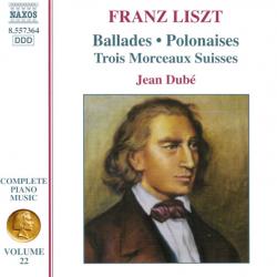 LISZT Ballades • Polonaises • Trois Morceaux Suisses Фирменный CD 