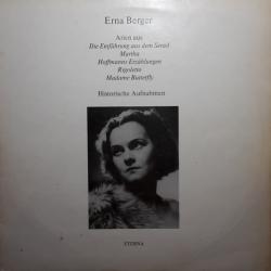 ERNA BERGER Erna Berger (Arien Aus Die Entführung Aus Dem Serail / Martha / Hoffmanns Erzählungen / Rigoletto / Madame Butterfly) (Historische Aufnahmen) Виниловая пластинка ERNA BERGER Erna Berger (Arien Aus Die Entführung Aus Dem Serail / Martha / Hoffmanns Erzählungen / Rigoletto / Madame Butterfly) (Historische Aufnahmen) Виниловая пластинка