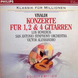 VIVALDI Konzerte Für 1, 2 & 4 Gitarren Фирменный CD 